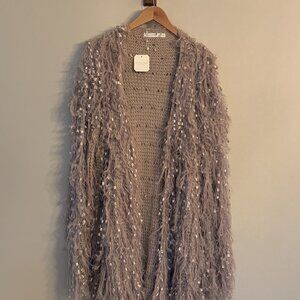 Altar'd State Kimono Sweater Dusty Rose